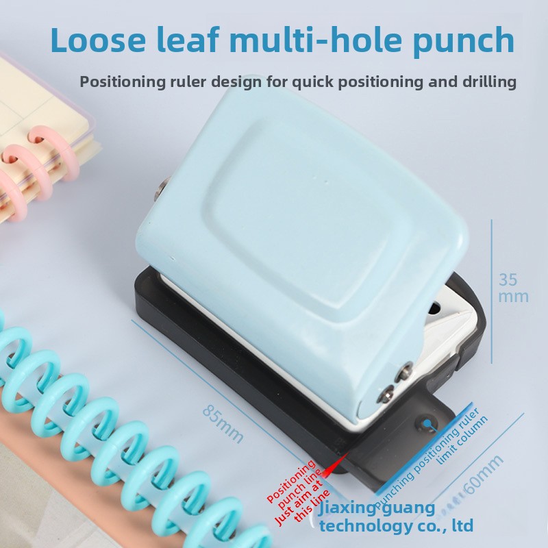 Binding Machine Comb - Mini perfurador pequeno criativo de 6
