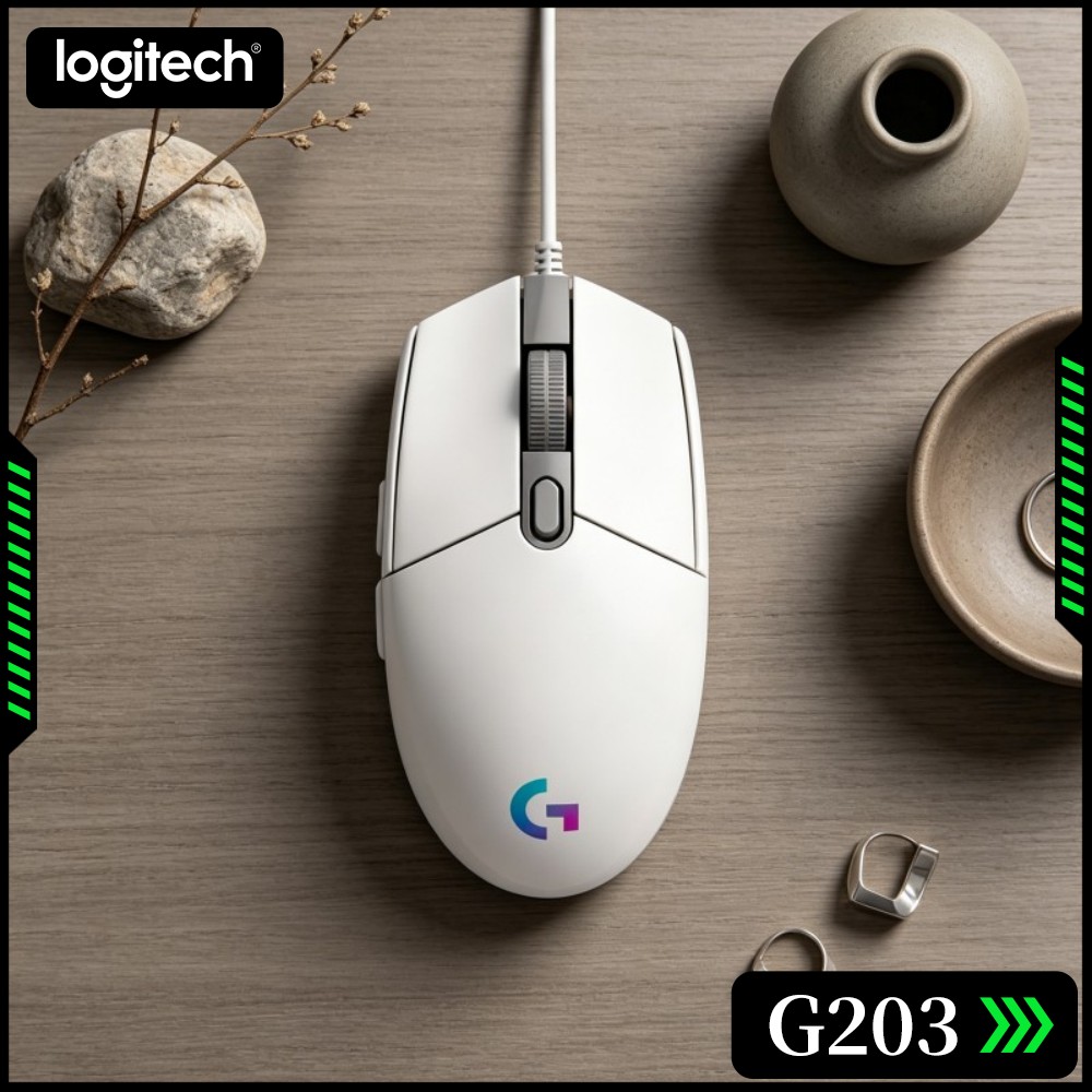 Mouse Gamer com Fio Logitech G - Logitech Mouse G203 avaliação e preço