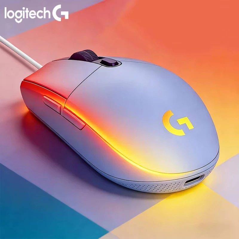 Rato de jogos com fio Logitech - Logitech Mouse G203 avaliação e preço